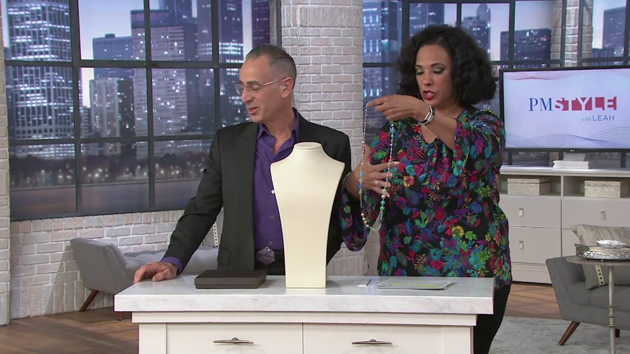 Stephen Dweck Sterling Silver Multi-Gemstone Necklace on QVC