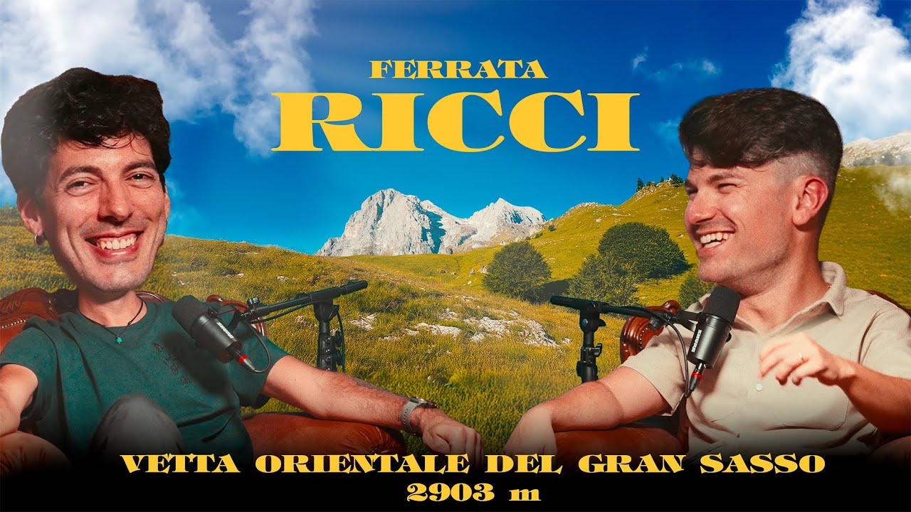 VERSO LA VETTA ORIENTALE DEL GRAN SASSO ATTRAVERSO LA FERRATA RICCI