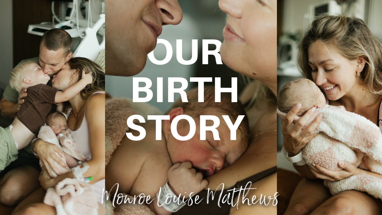 BIRTH VLOG - MONROE LOUISE MATTHEWS // A REDEMPTIVE BIRTH STORY