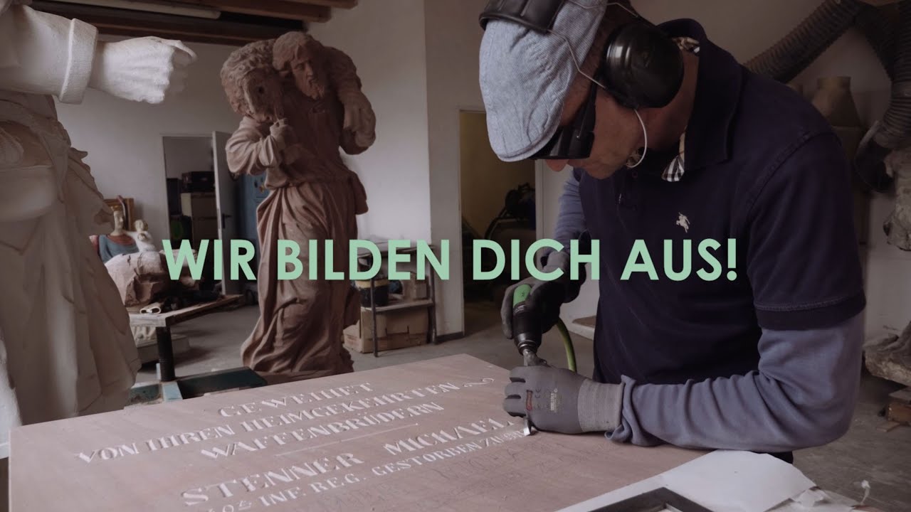 Steinmetz & Steinbildhauer | Wir bilden Dich aus! Jetzt bei der Sauer GmbH beginnen.