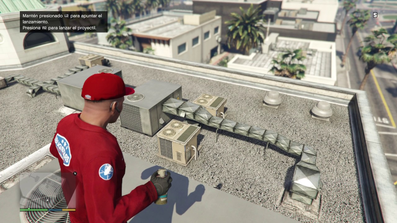 Gta v  - Asalto ala joyería tips donde lanzar la granada bz
