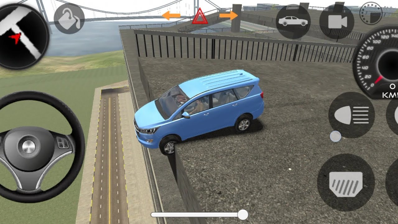 WagonR blue car ke Indian car game simulator 3D mobile gameplay 