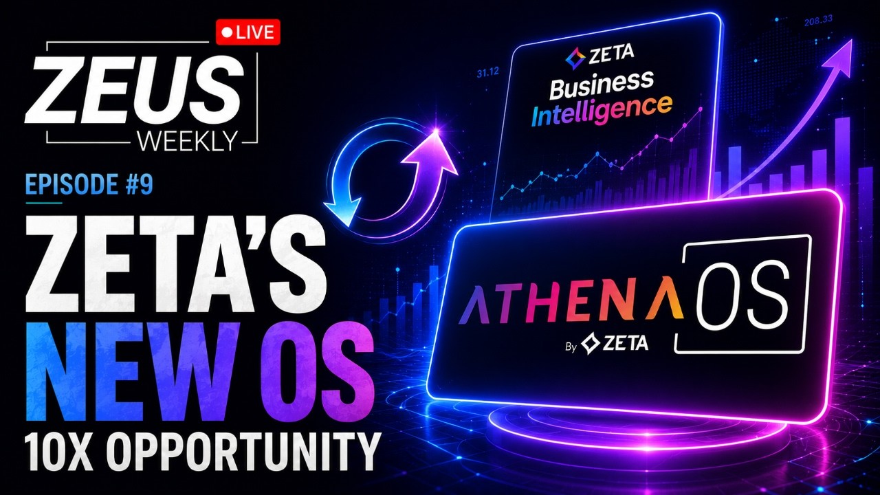 🔴 LIVE: ZETA&rsquo;s AI Pivot Is Bigger Than Wall Street Thinks | ZEUS Weekly Ep. 9