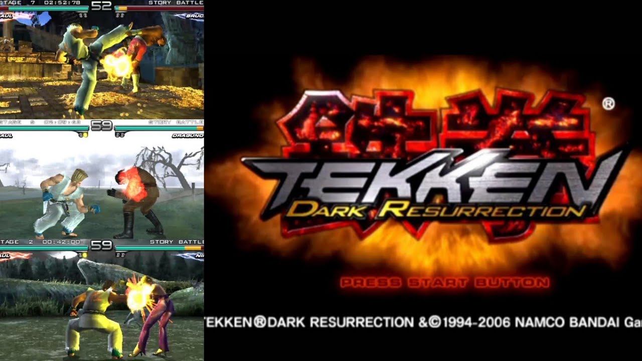 Paul Pheonix Tekken 5 Dark Resurrection Gameplay (02/14)
