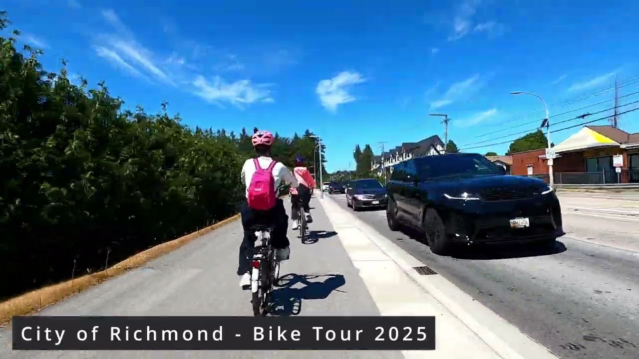 City of Richmond Bike Tour 2025 Timelapsed
