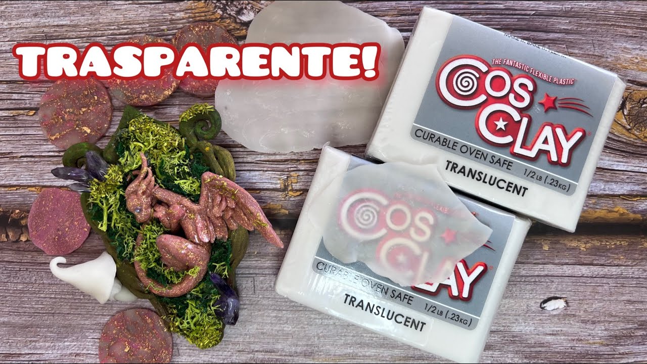 La traslucenza della Cosclay &egrave; EPICA! Proviamo insieme la Cosclay translucent !