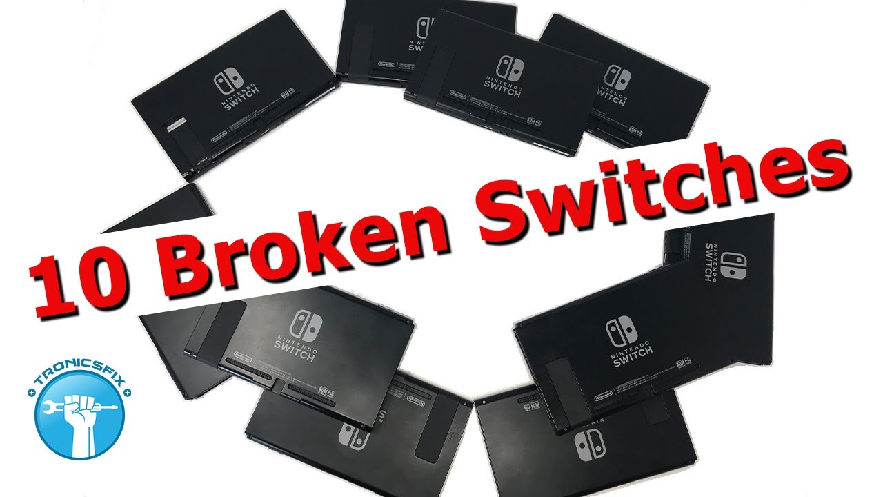 Ремонт 10 сломанных коммутаторов Nintendo — ликвидация утильсырья