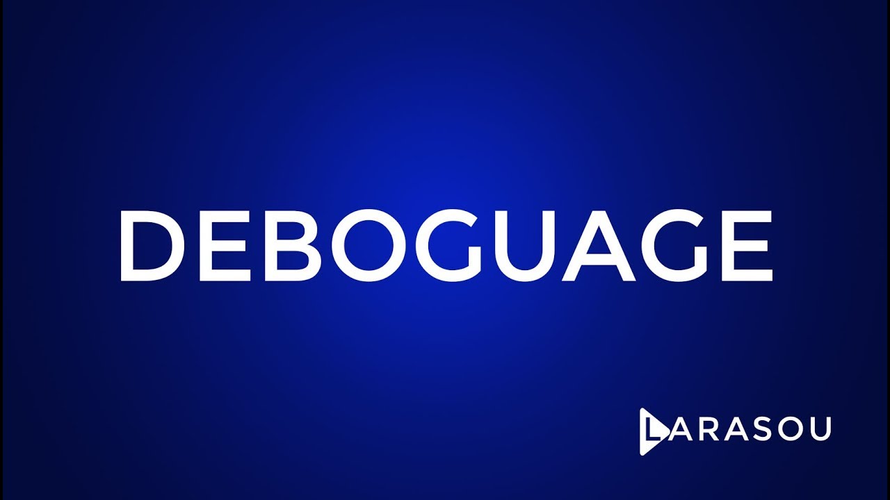 #19 -  COMMENT OPTIMISER & D&Eacute;BOGUER SON CODE