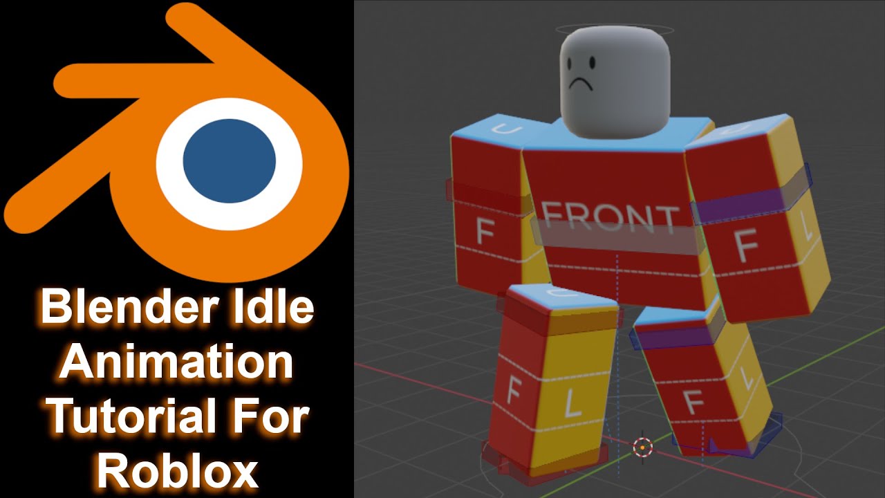 How to Make a Simple Idle Animation for Roblox (Blender)