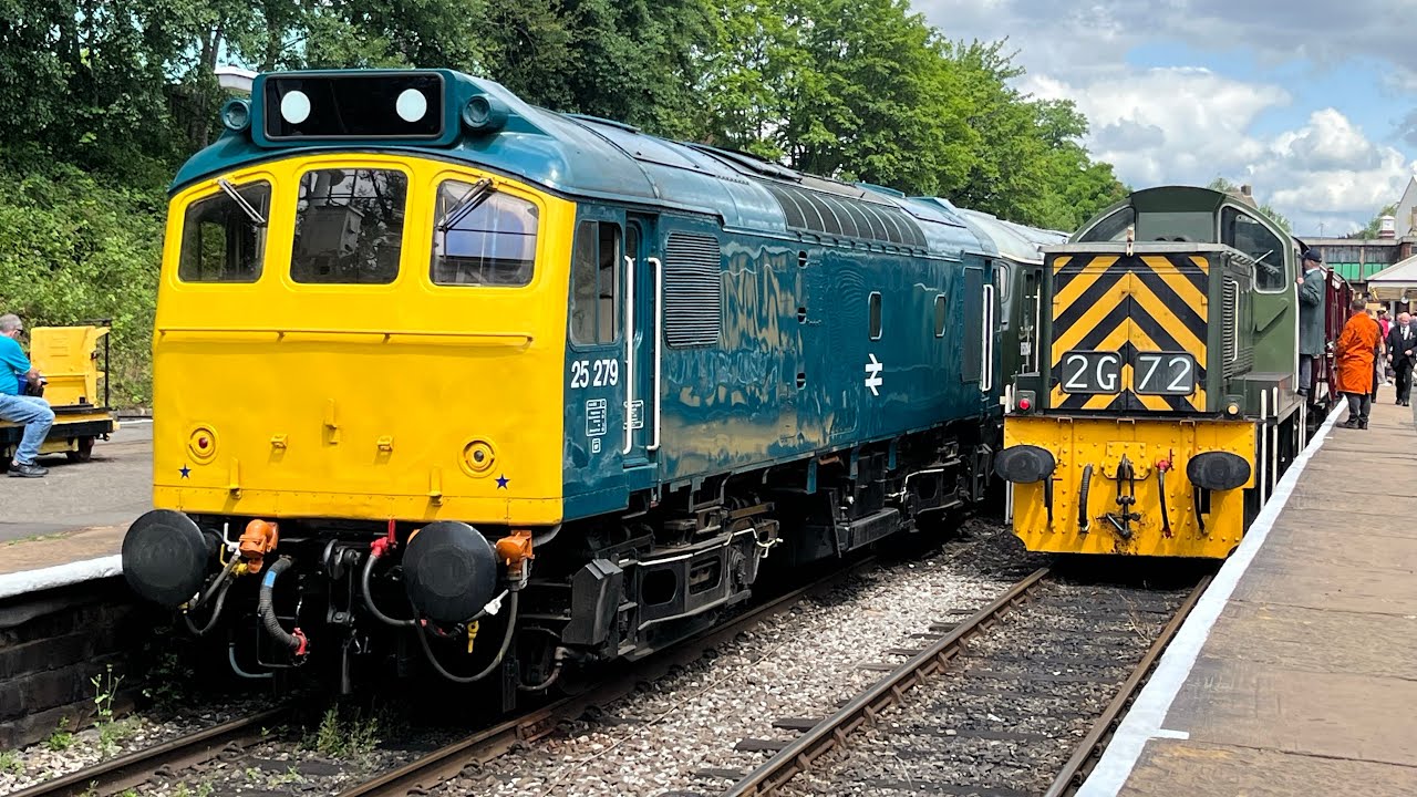 East Lancs Railway Diesel Gala summer 2023