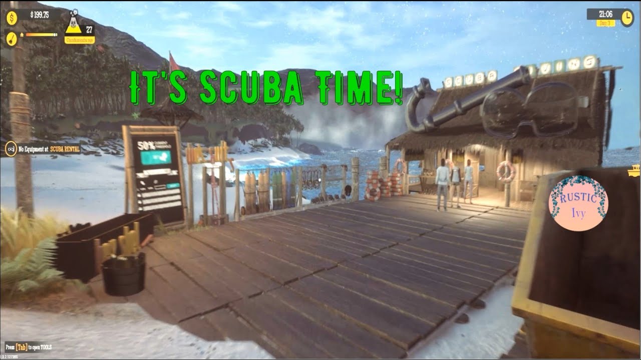 We Got a Scuba Diving Shop! Gas Station Simulator: Tidal Wave Ep2