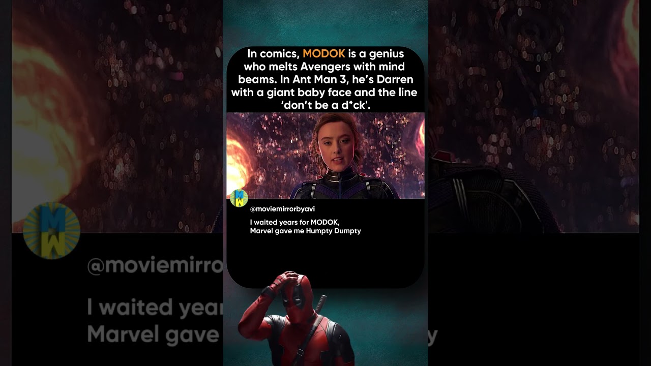 MODOK: Comics Genius vs Ant-Man 3 Meme | Marvel Fans Can&rsquo;t Believe This