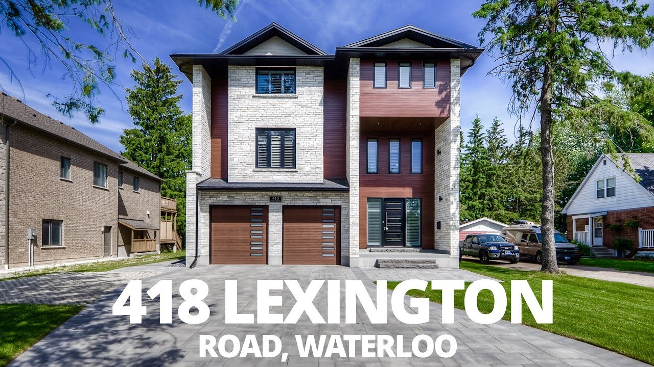 Modern Luxury - 418 Lexington Road - Waterloo Luxury Video Tour