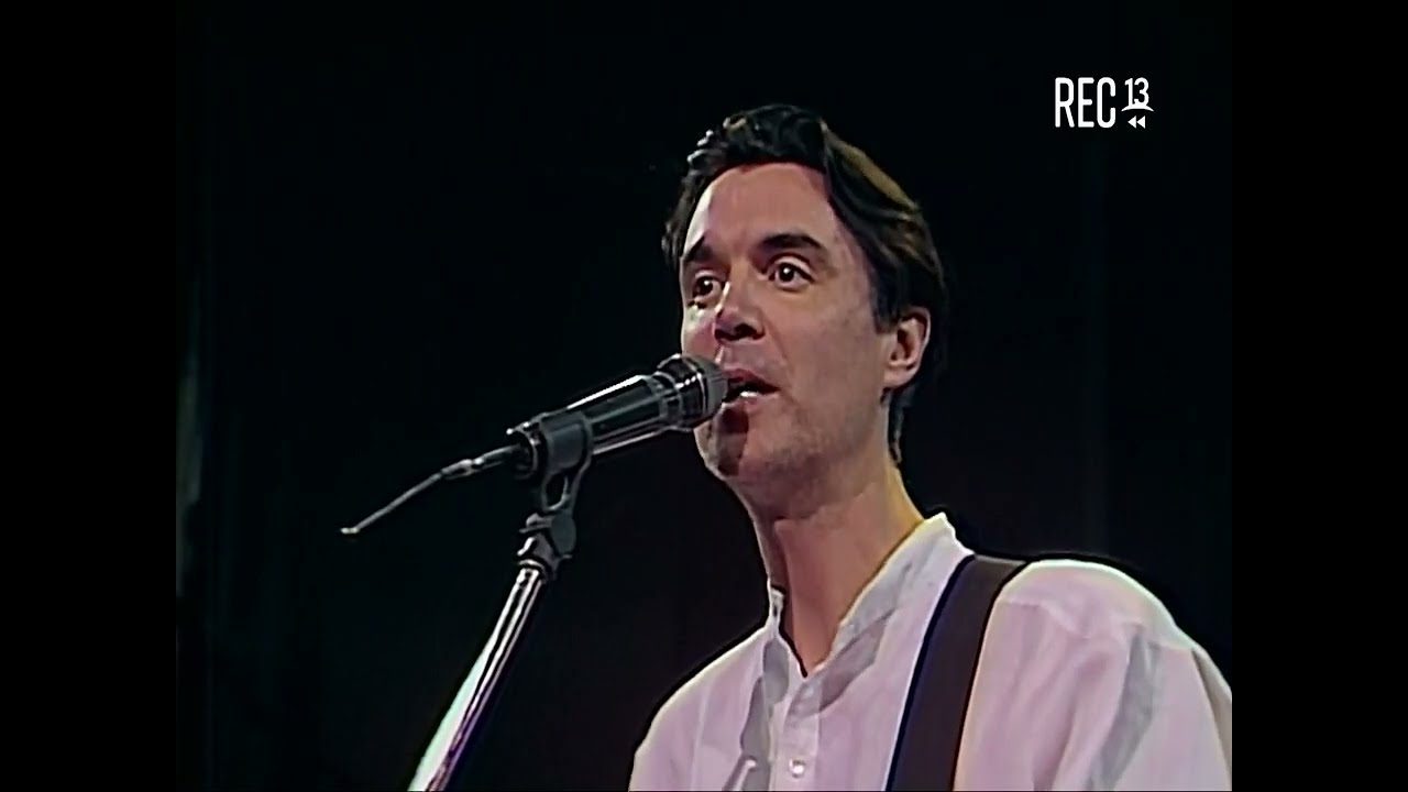 David Byrne - Dirty Old Town (Martes 13, Chile 1990)