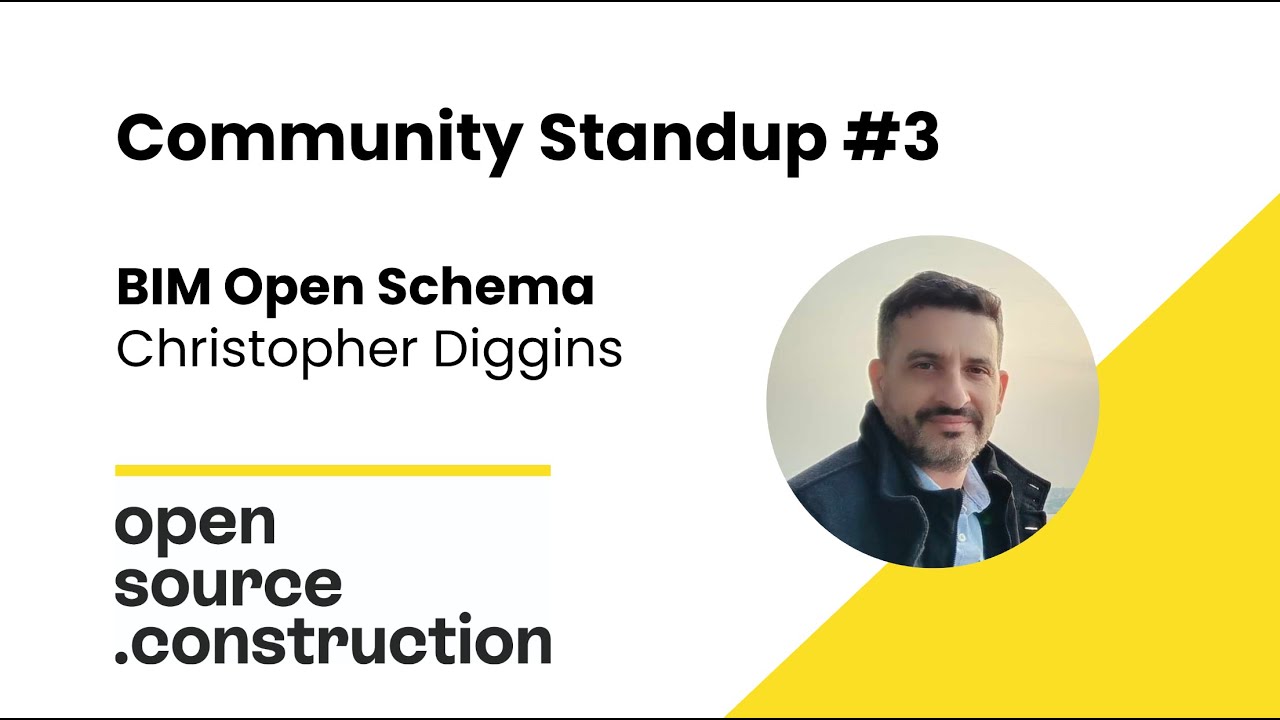 Community Call – OpenBIM Schema