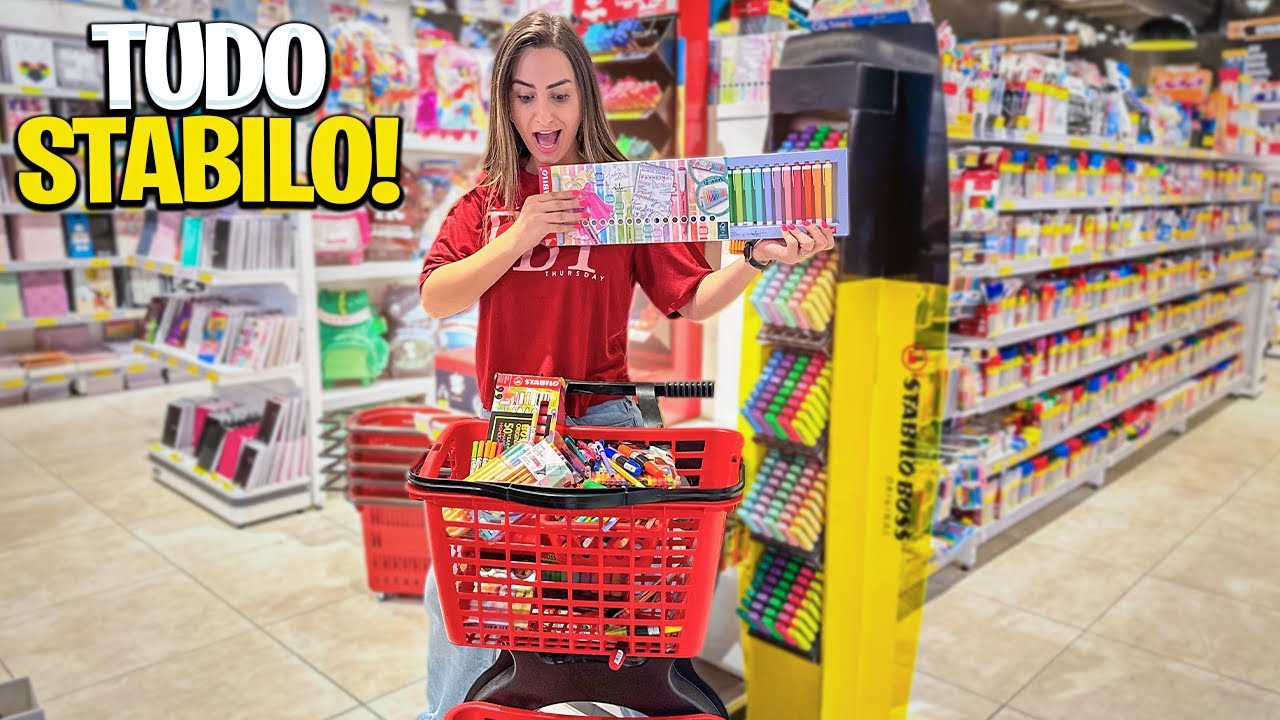 MATERIAL ESCOLAR TUDO DA STABILO | PAPELARIA ART PEL