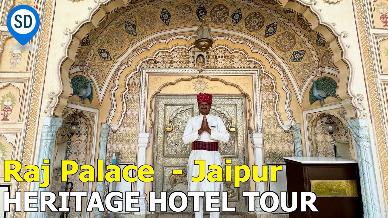 Роскошный отель в Джайпуре, Индия — Raj Palace в Раджастхане