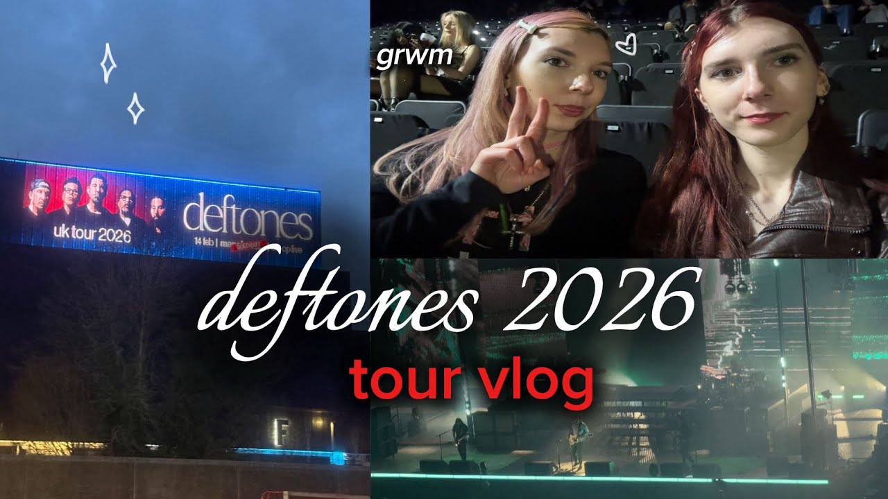 I Went To A Deftones CONCERT Vlog!! | GRWM, denzel curry