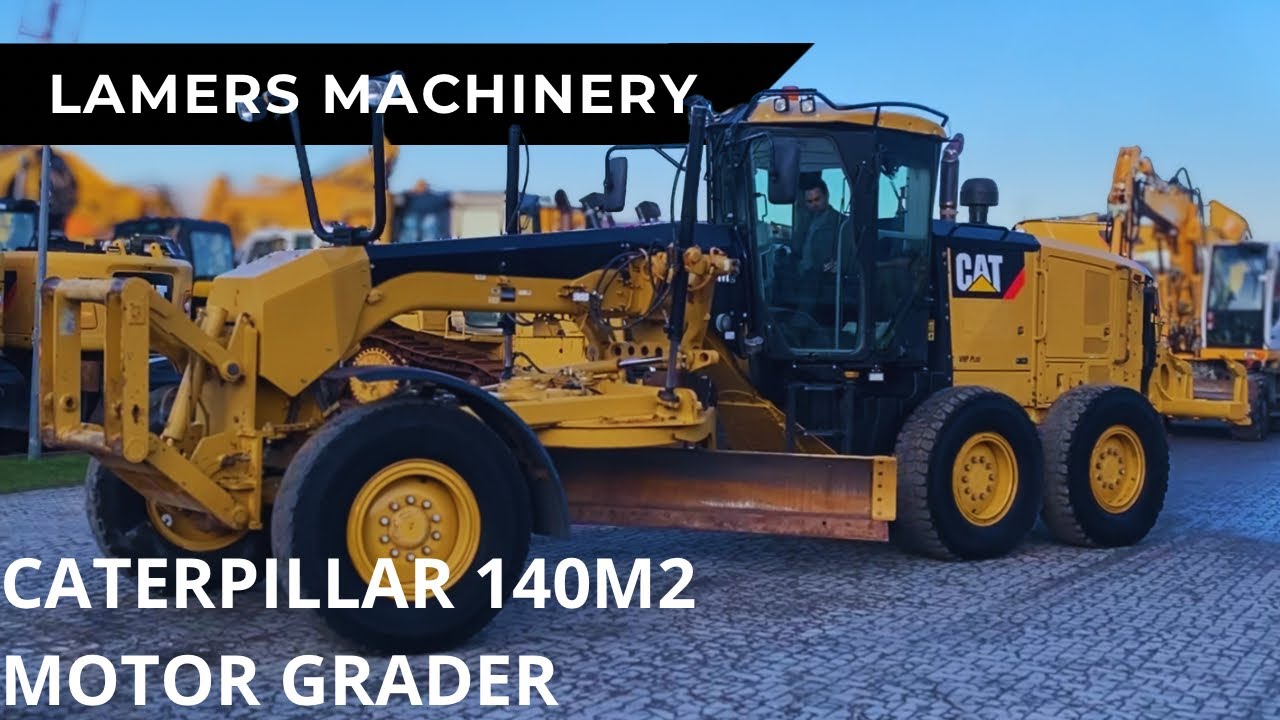 Caterpillar 140M2 for sale at www.lamersmachinery.com super condition!