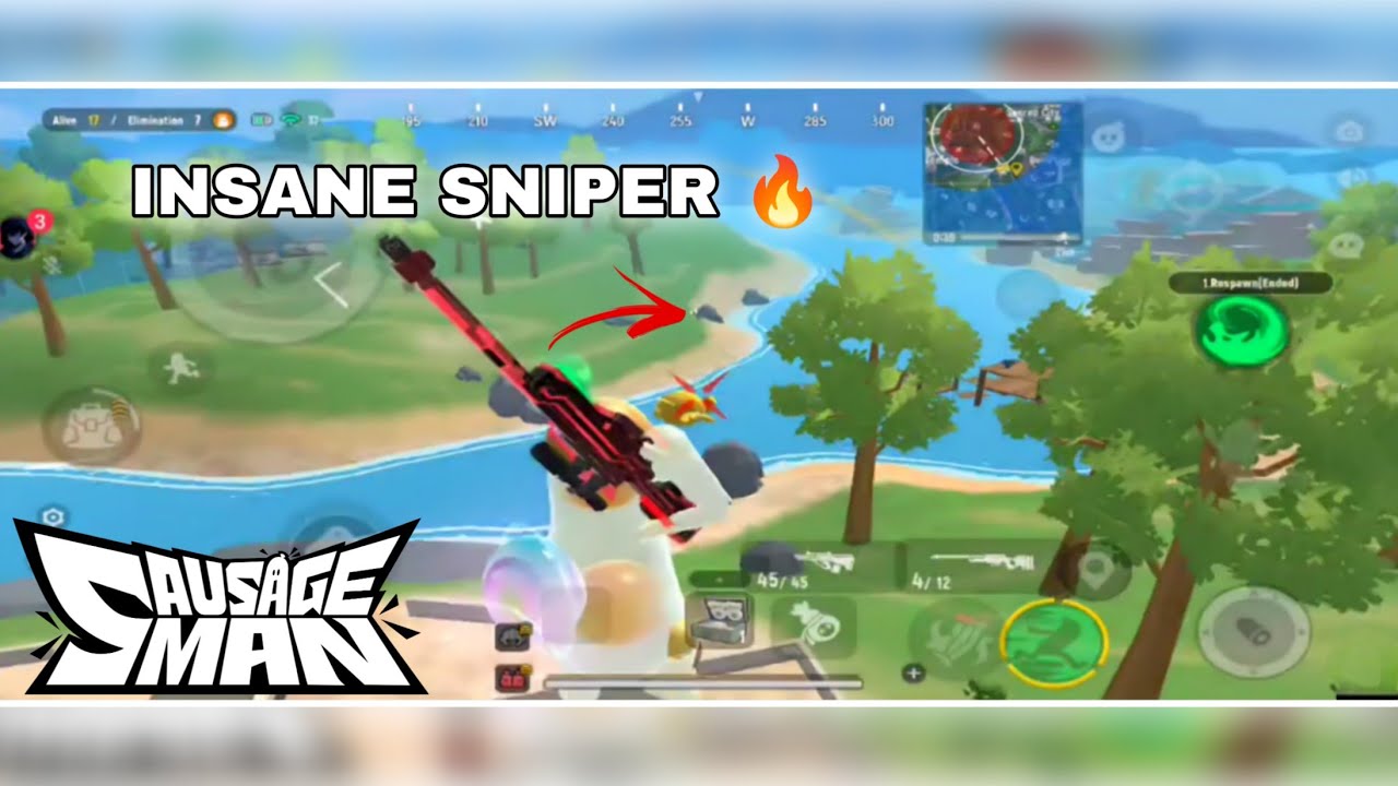 BABY EGG SET 🔥 INSANE SNIPER SS20 GAMEPLAY | Sausage Man