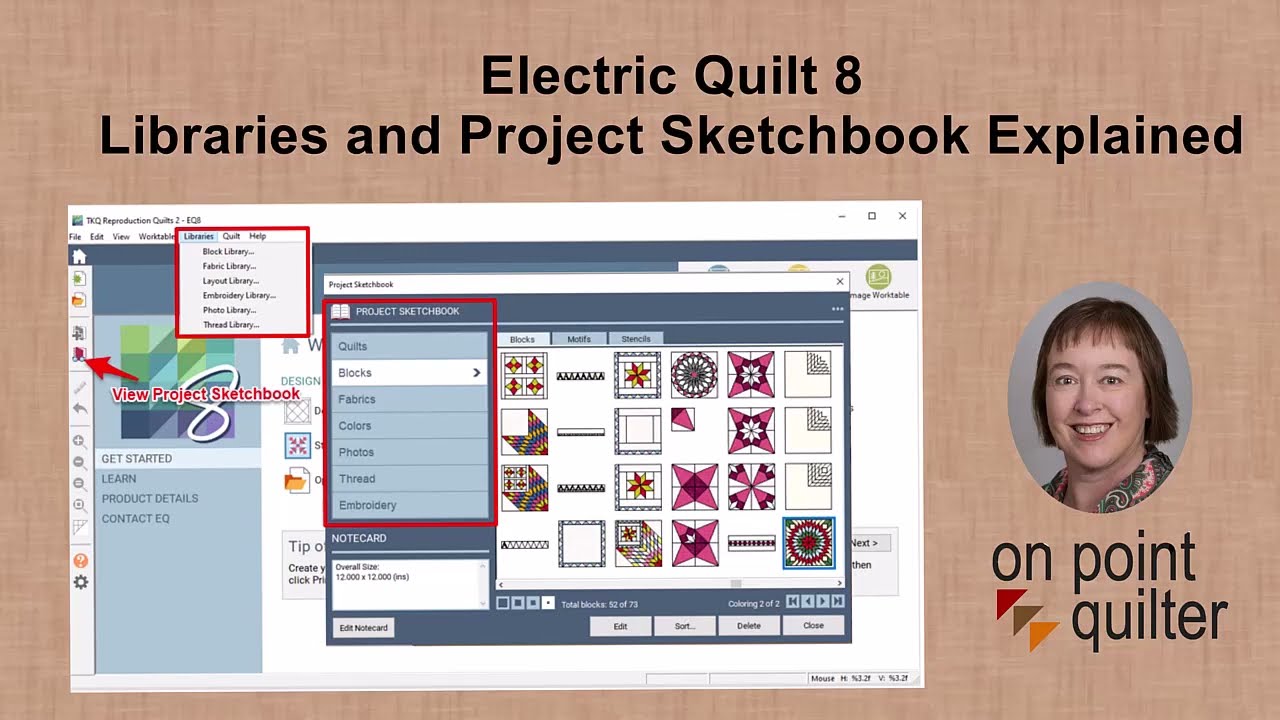EQ8 Libraries and Project Sketchbook Explained