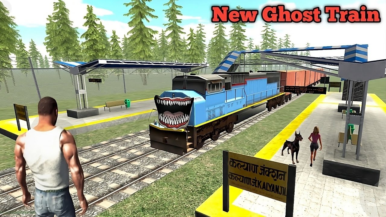 New Ghost Train Update In Indian Bikes Driving 3d | Indian Bikes Driving 3d | Suriyax Gaming