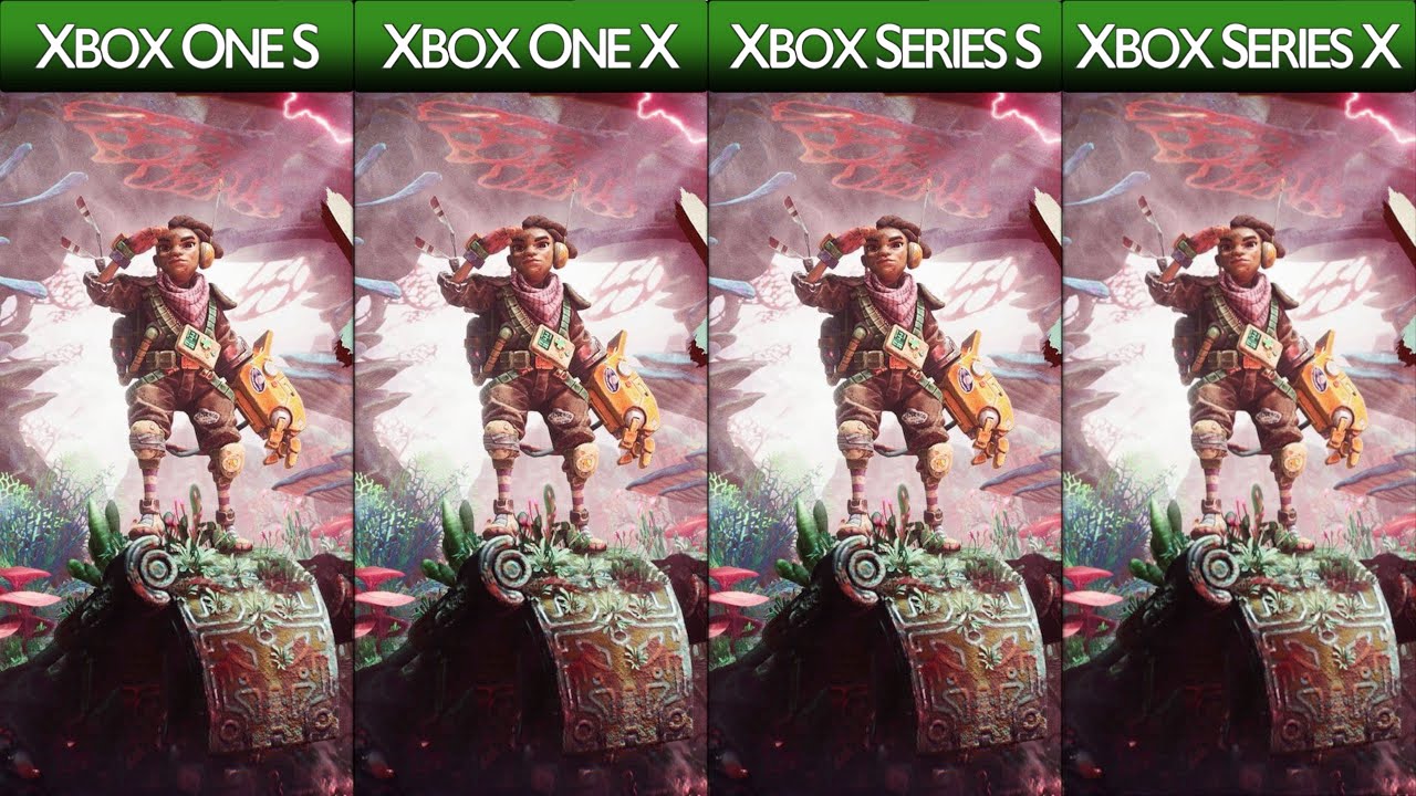 The Gunk - Xbox One S|X & Xbox Series X|S - Comparison & FPS