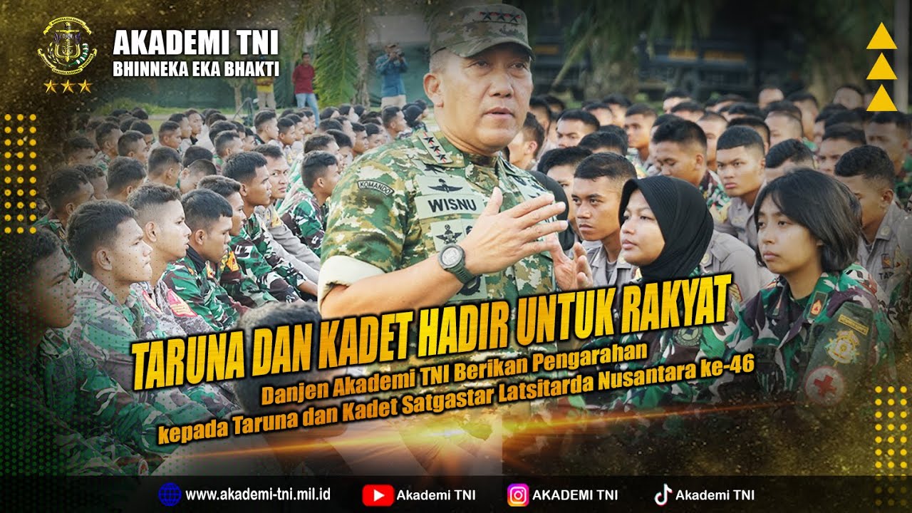 TARUNA DAN KADET HADIR UNTUK RAKYAT WUJUDKAN ACEH TAMIANG BANGKIT