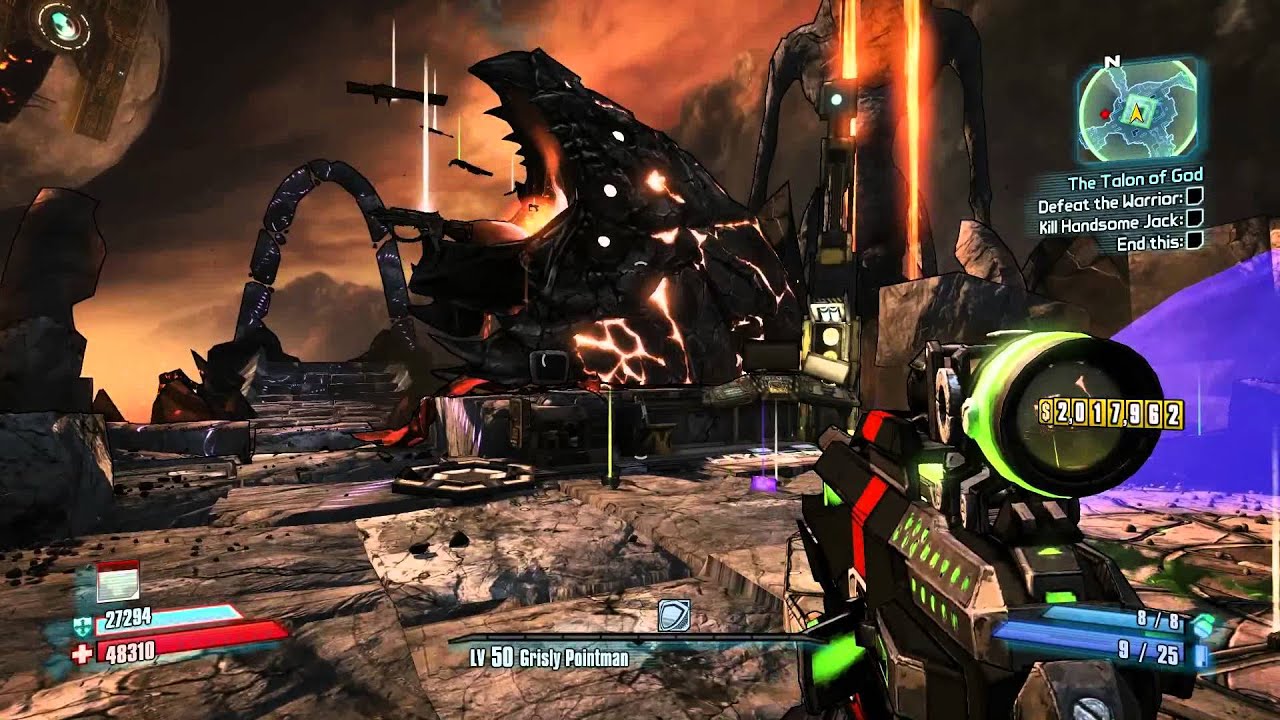 Borderlands 2 - The Talon of God - TVHM