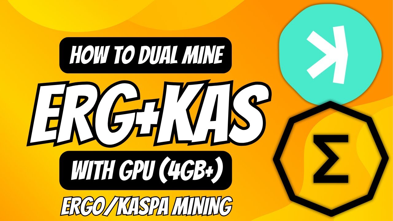 How To Dual Mine ERG+KAS with GPU | HiveOS | GPU Mining Tutorial | ERGO/KASPA Mining