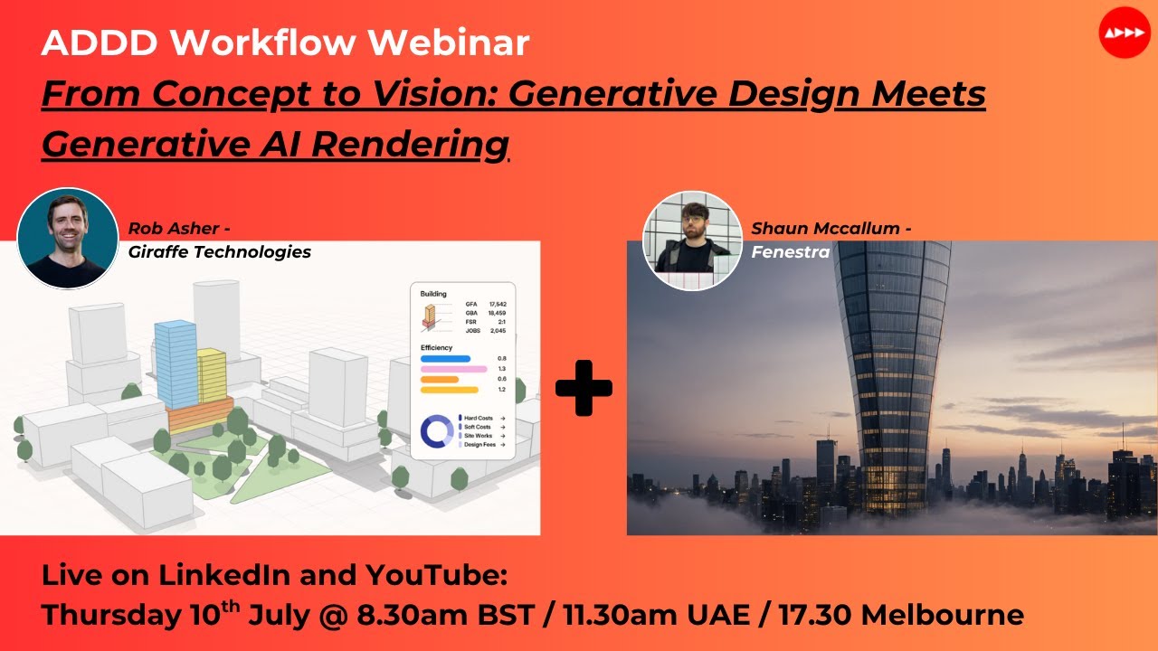 From Concept to Vision: Generative Design Meets Generative AI Rendering