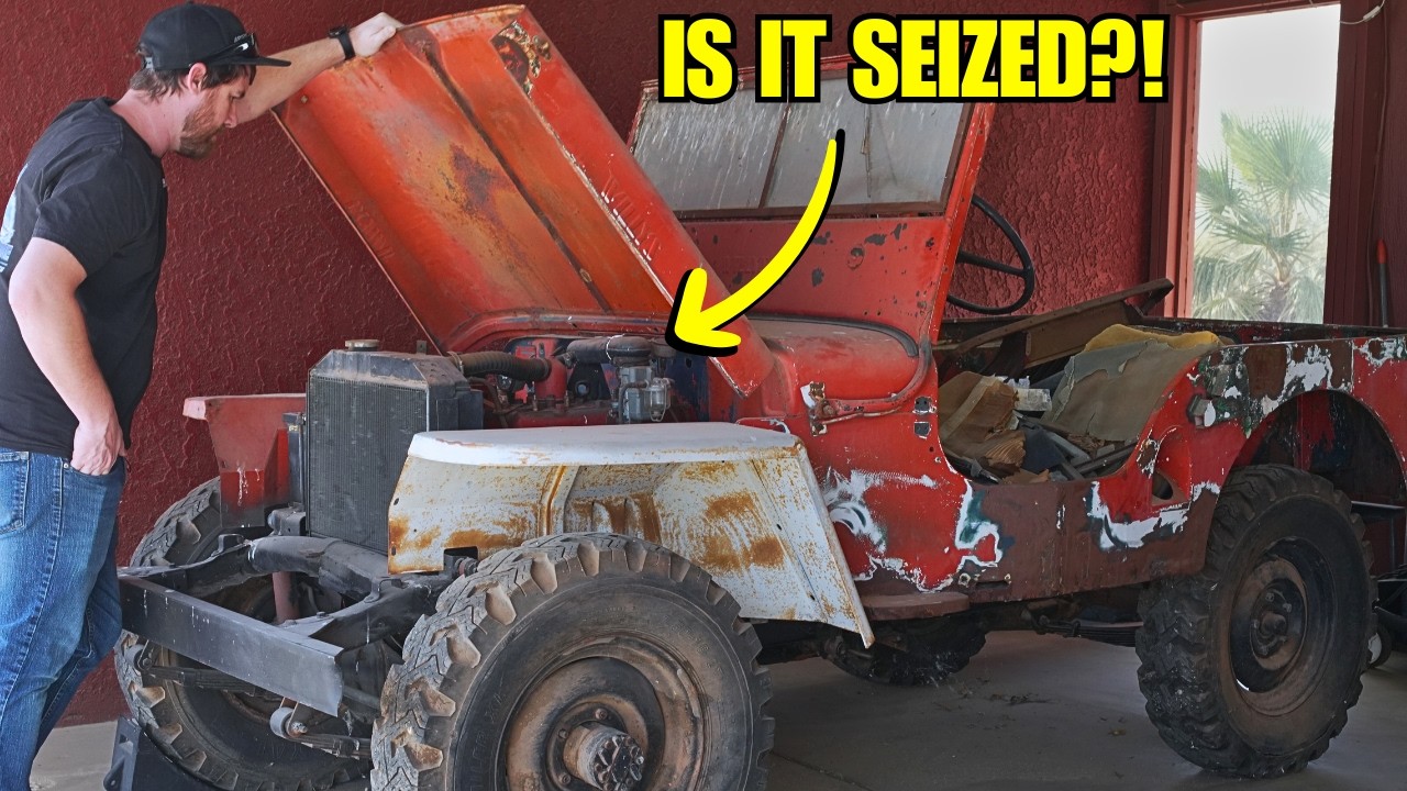 Во что мы вляпались... Реставрация Willys CJ-2A 1947 года