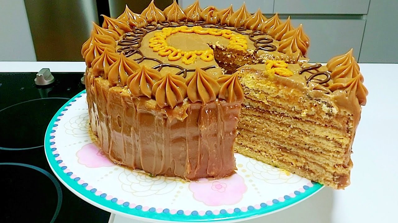 TORTA PANQUEQUE MANJAR CREMA LUCUMA / Silvana Cocina