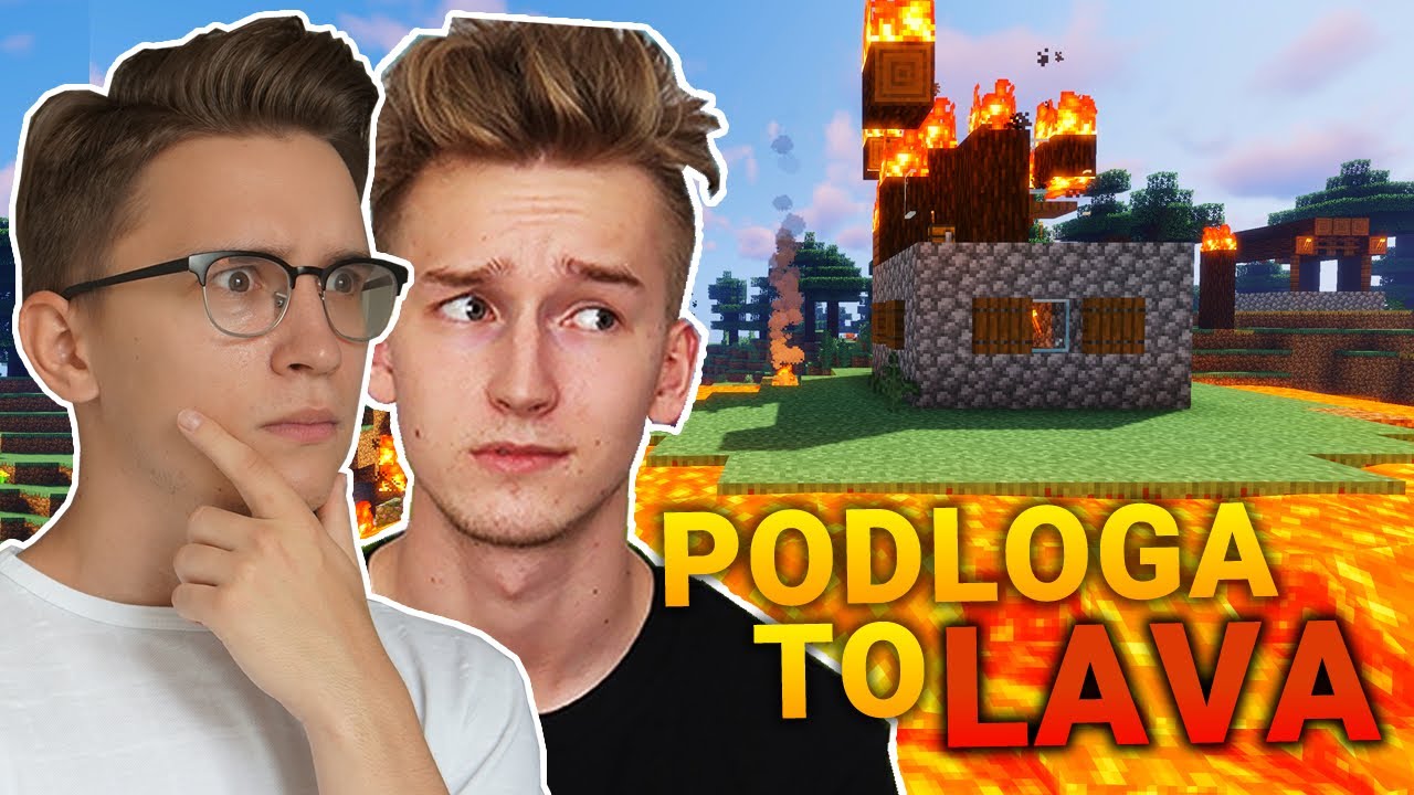 MINECRAFT, ale POZIOM LAWY SIĘ PODNOSI | Kaluch Ospanno Sheo