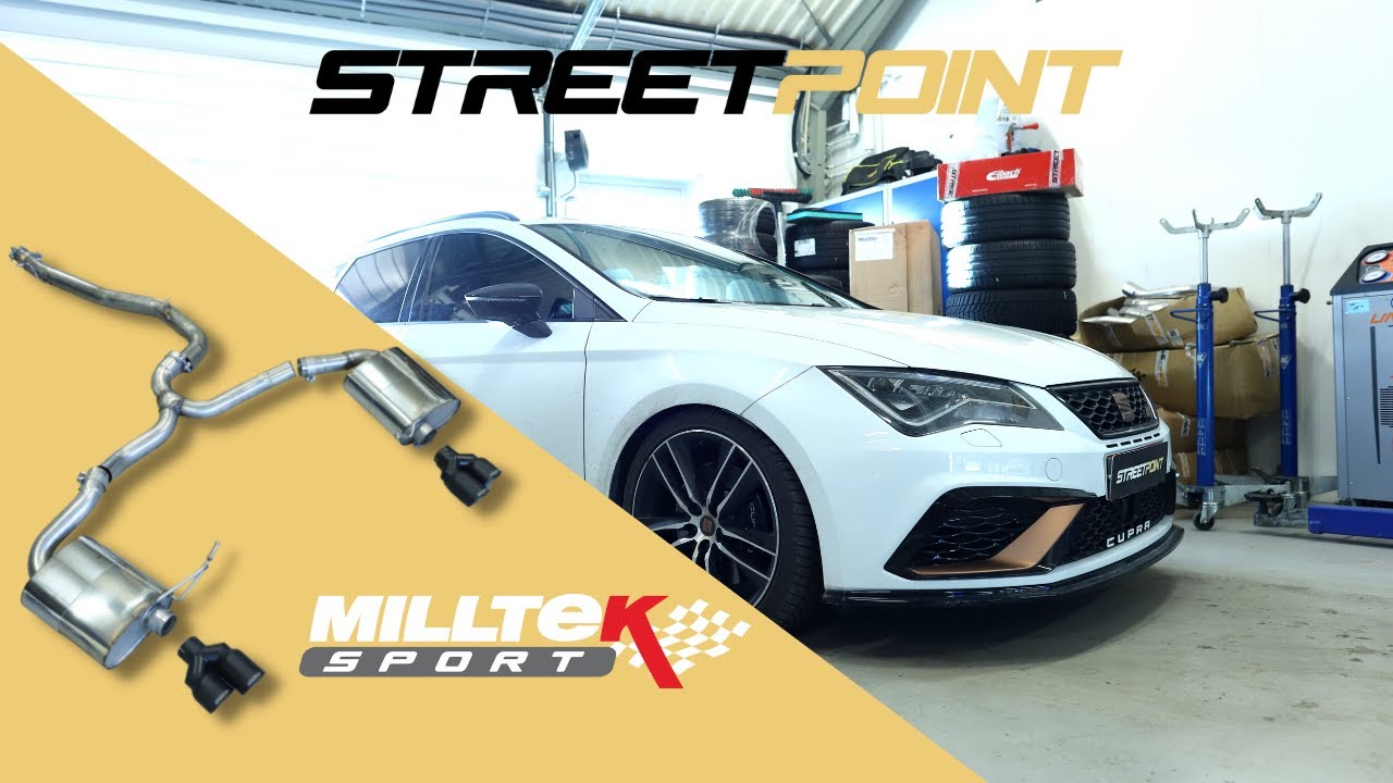 LEON CUPRA ST300 OPF: OE VS Milltek Non-Resonated Catback