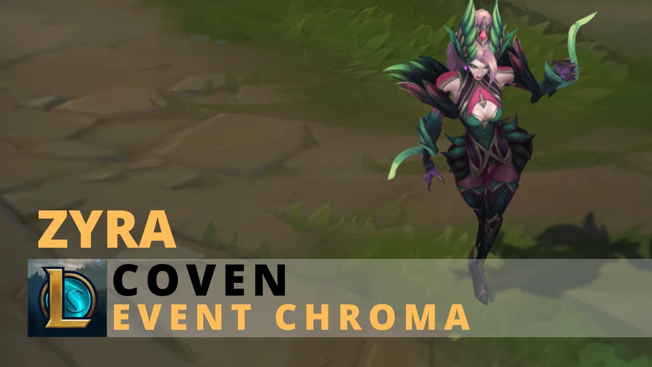 Coven Zyra Hexed Chroma - League of Legends
