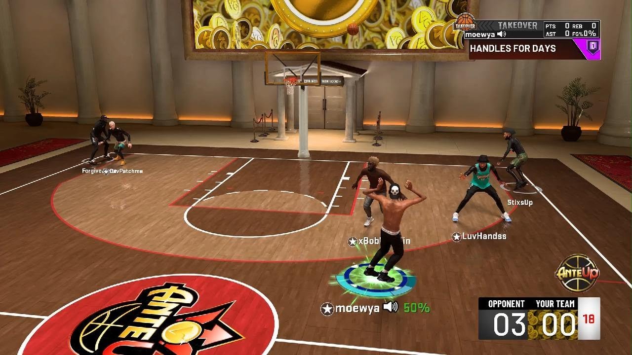 NBA 2K20 Comp Stage gameplay