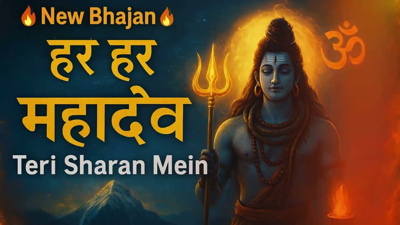 Har Har Mahadev &ndash; Teri Sharan Mein | New Mahakal Bhajan 2025 | Om Namah Shivay Song