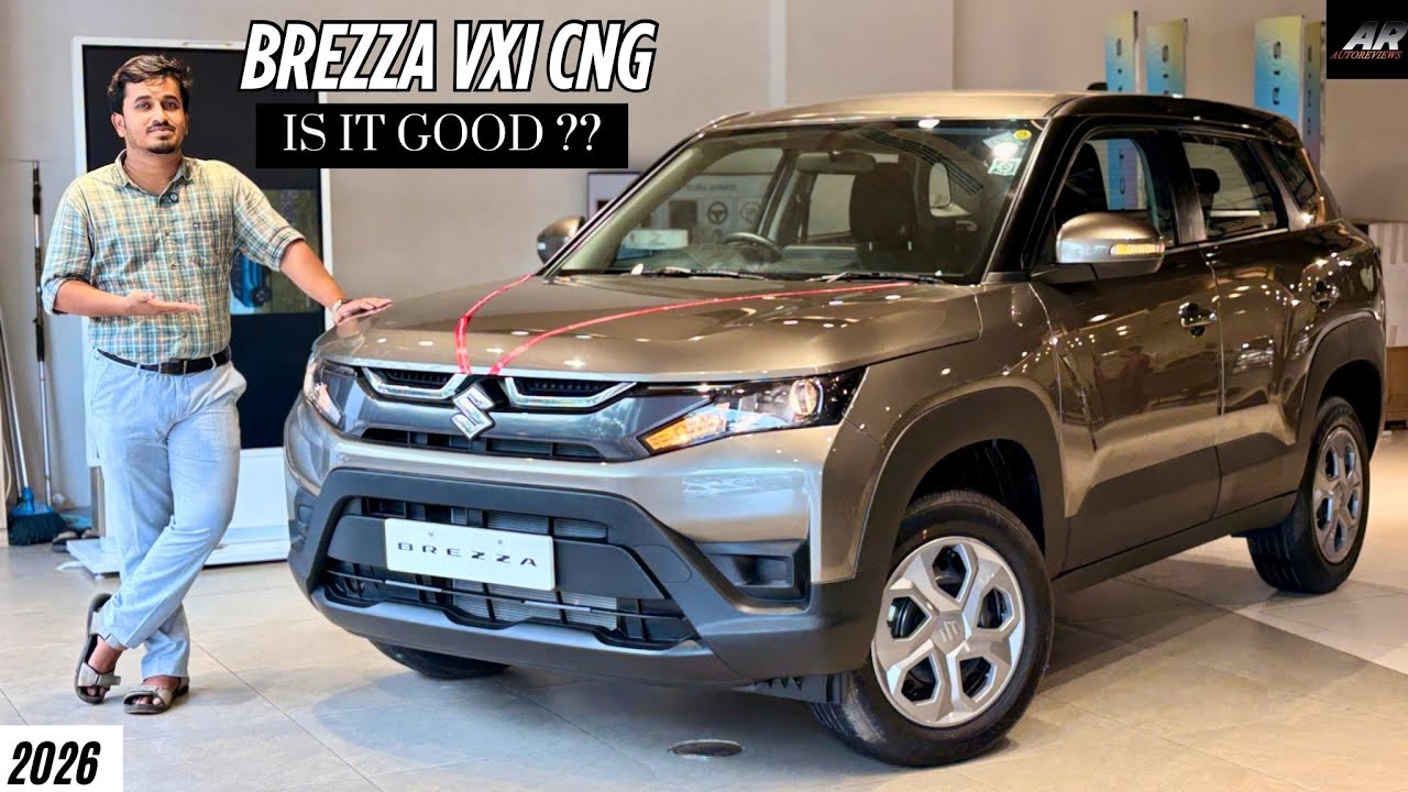 2026✅ Maruti Suzuki Brezza &mdash; VXI CNG &mdash; расход 25 км на кг😮😮 О боже 😎