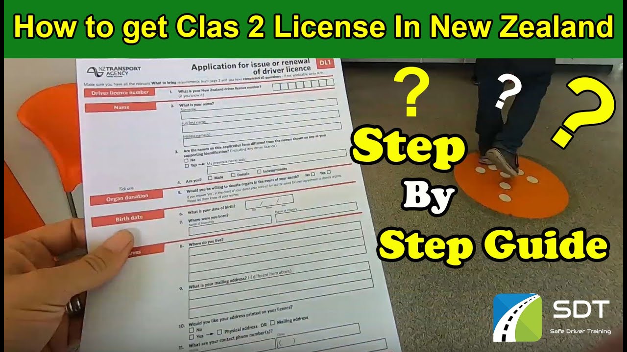 How to get class 2 licence in NZ