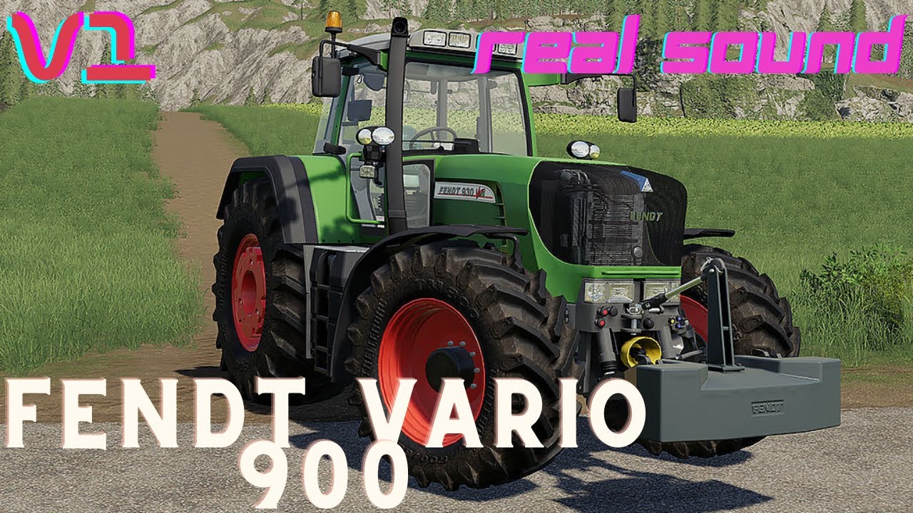 [LS19] - Fendt Vario 900 TMS | RealSound | V1 | + neues Intro