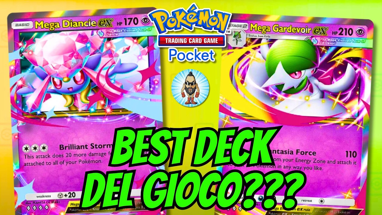 IL MIGLIOR DECK DEL GIOCO! PROVIAMO IL MEGA DIANCIE GARDEVOIR! - Pok&egrave;mon TCG Pocket