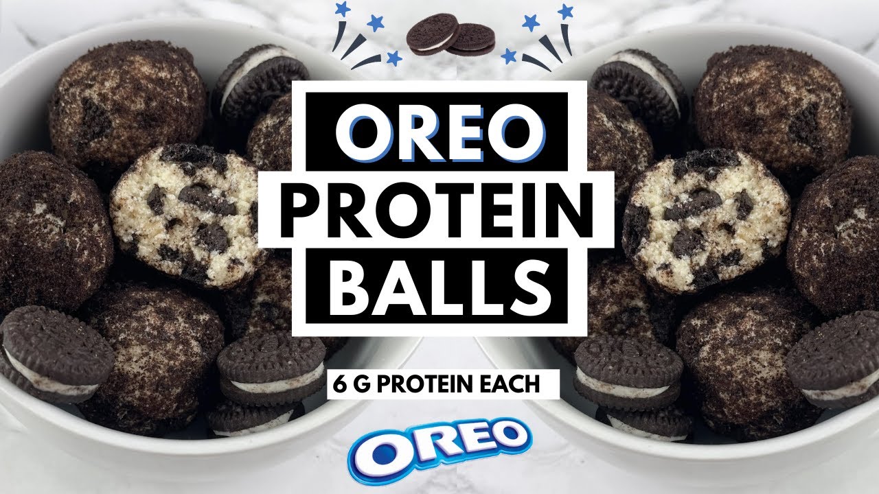 OREO PROTEIN BALLS | Protein Balls | High Protein Recipes