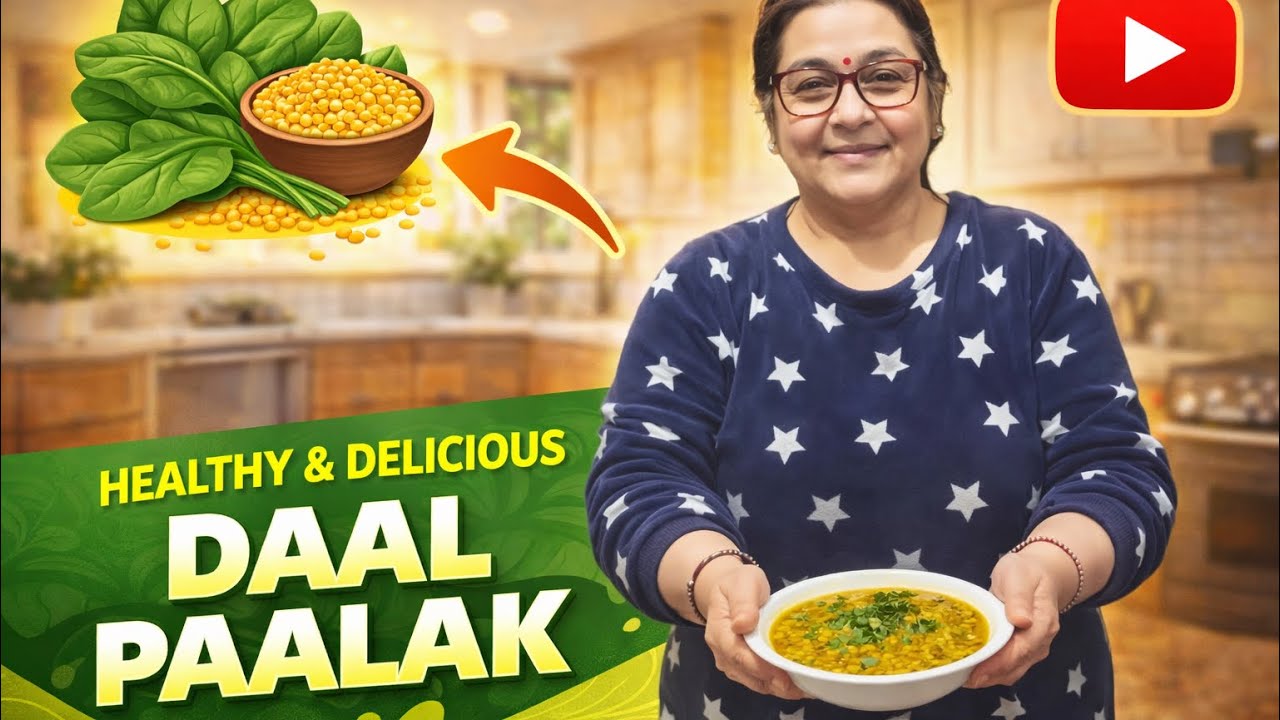 Healthy and Delicious Daal Paalak | Home Made | Easy Recipe 