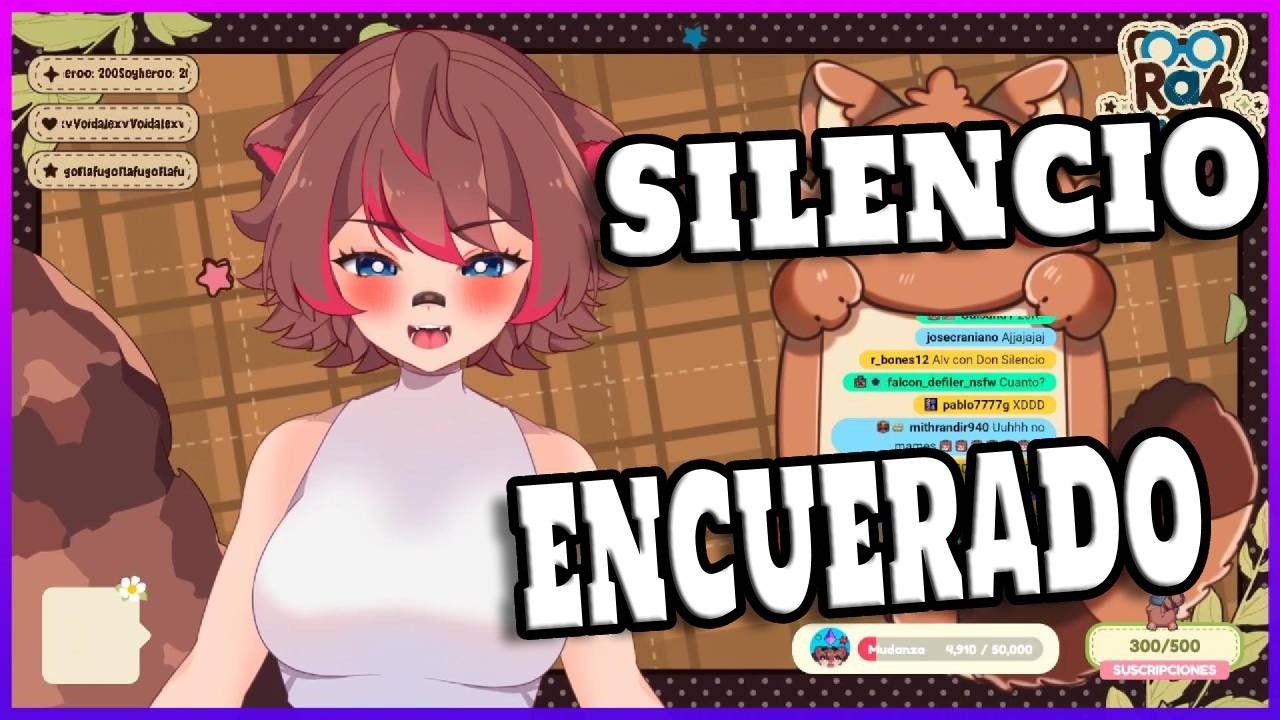 Rakkun ve a silencio sin remera se sonroja y la subastan