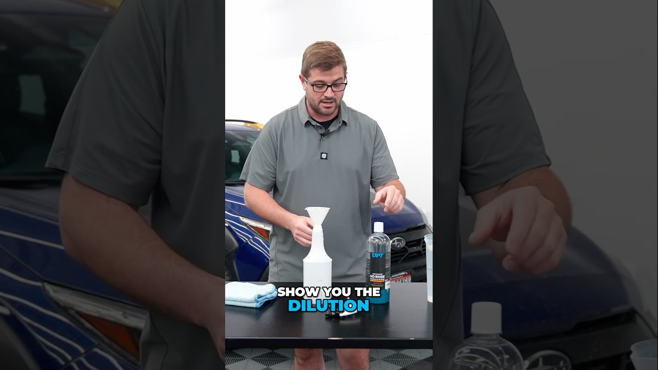 Dilute ONR Rinseless Wash Like A Pro With This Simple Trick