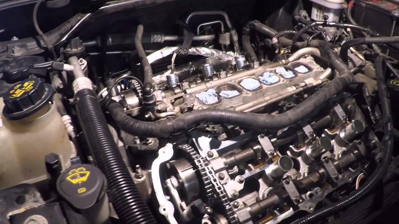 Часть 2 Утечка масла Ford Flex, потеря охлаждающей жидкости, замена водяного насоса P0016