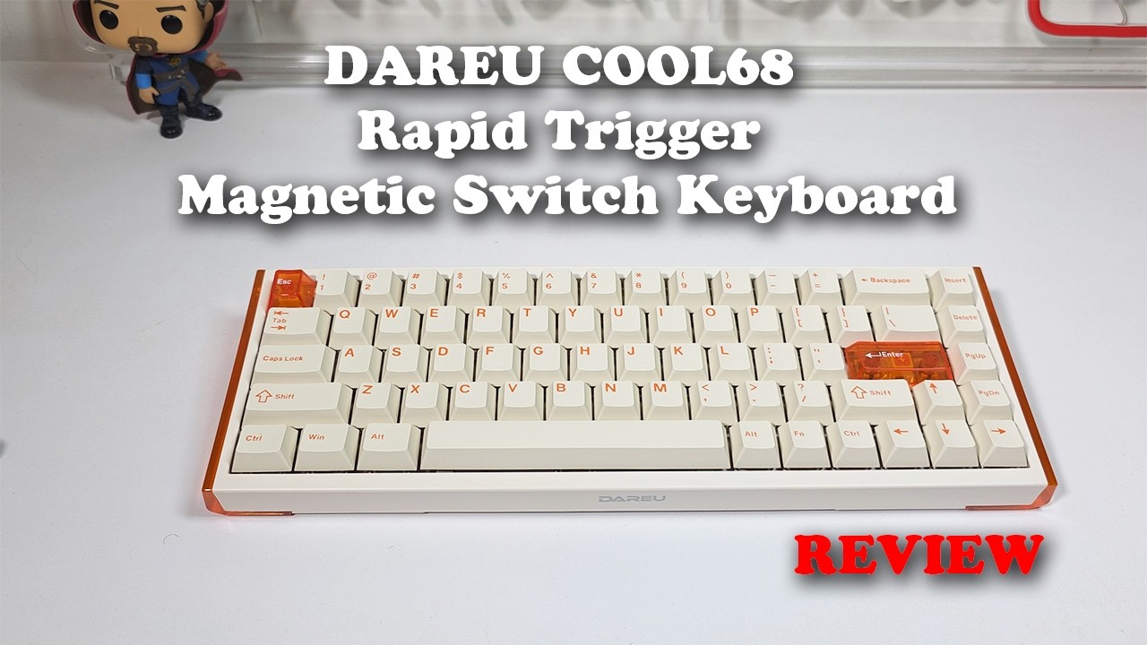 DAREU COOL68  Rapid Trigger Magnetic Switch Keyboard REVIEW