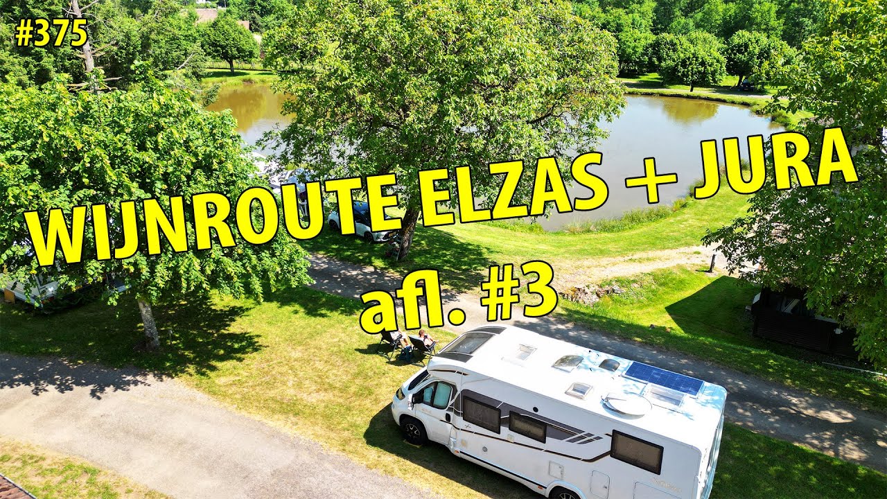#375 WIJNROUTE ELZAS EN GROENE FRANSE JURA #3