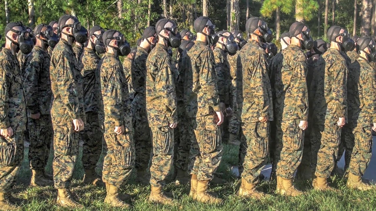 United States Marine Corps Recruit Training — Gas Chamber